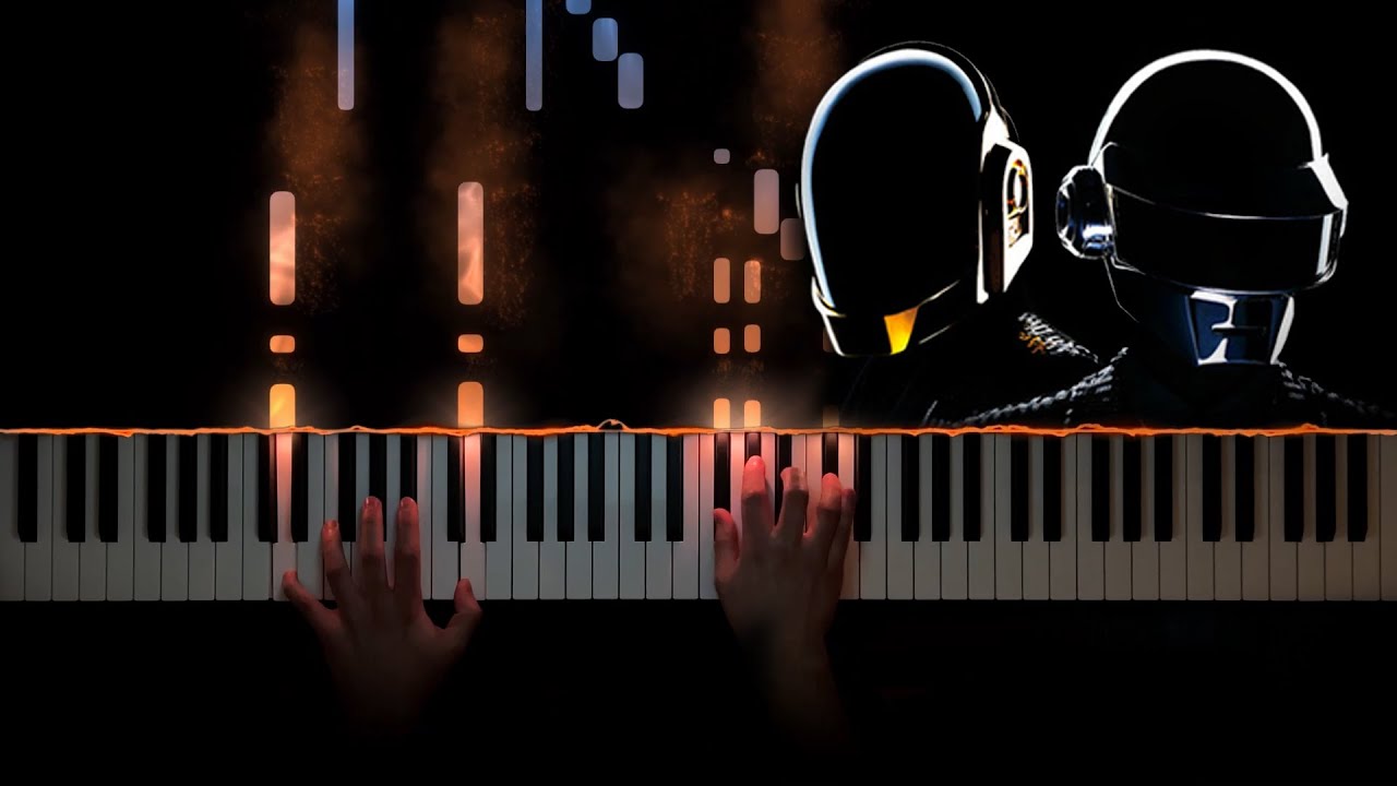 Daft Punk - Harder, Better, Faster, Stronger - Piano Cover & Sheet Music