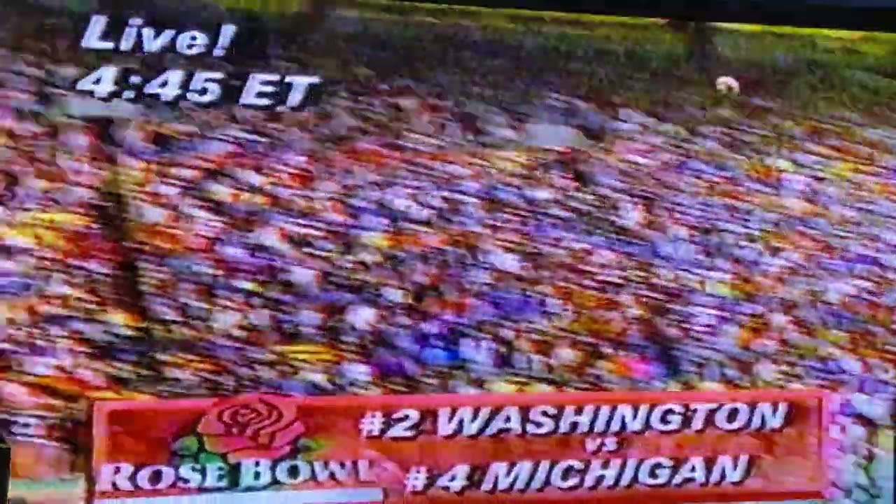 1991 New Years Day College Bowl Games Promo For '92 Games