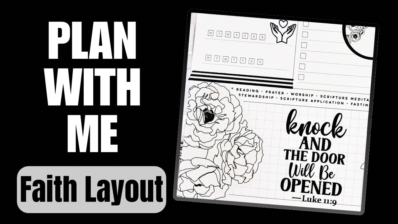 Faith Plan With Me - Scripture Writing 