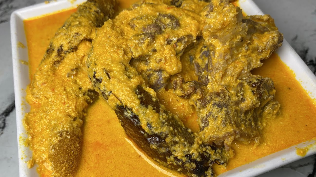 EASY AND DELICIOUS EGUSI IJEBU SOUP | HOW TO COOK THE BEST EGUSI IJEBU SOUP IN 10 MINUTES