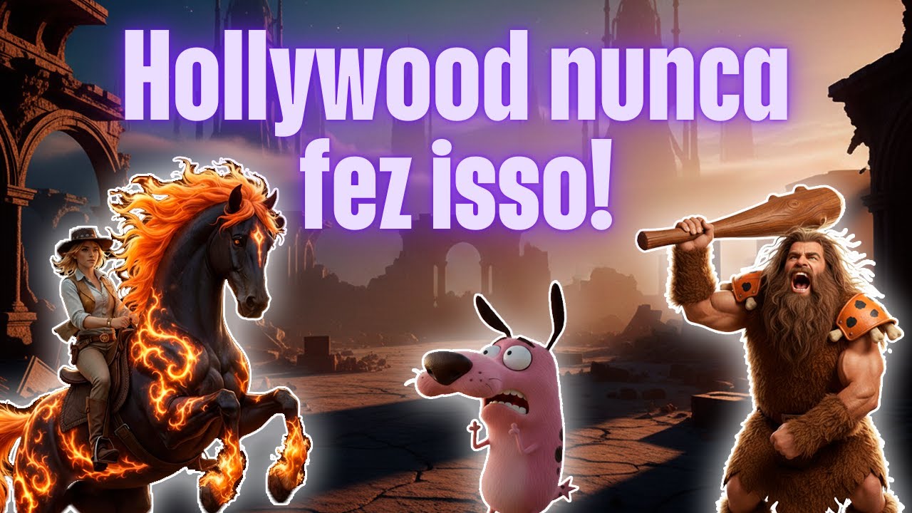Esses desenhos da infância dariam filmes live-action… mas você não está pronto pra isso!