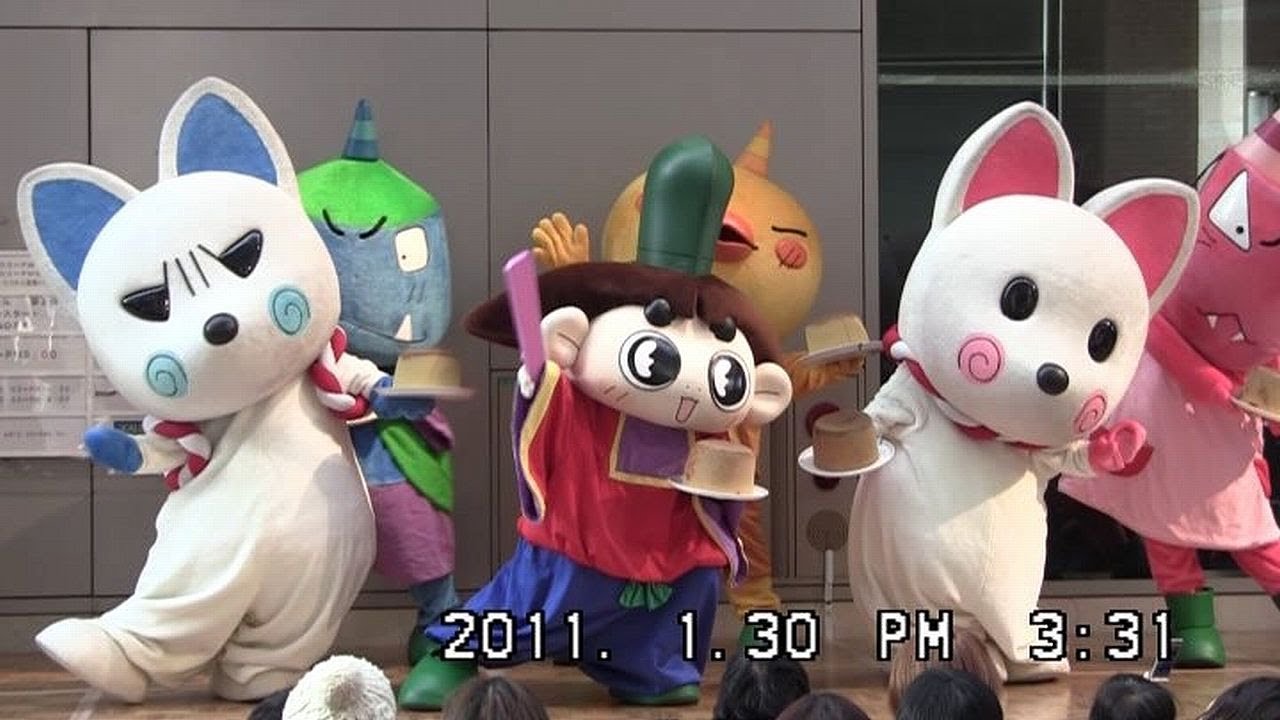 神戸ハーバーランド2011戦隊ﾋｰﾛｰ・ペコちゃん・おじゃる丸ショー⑩