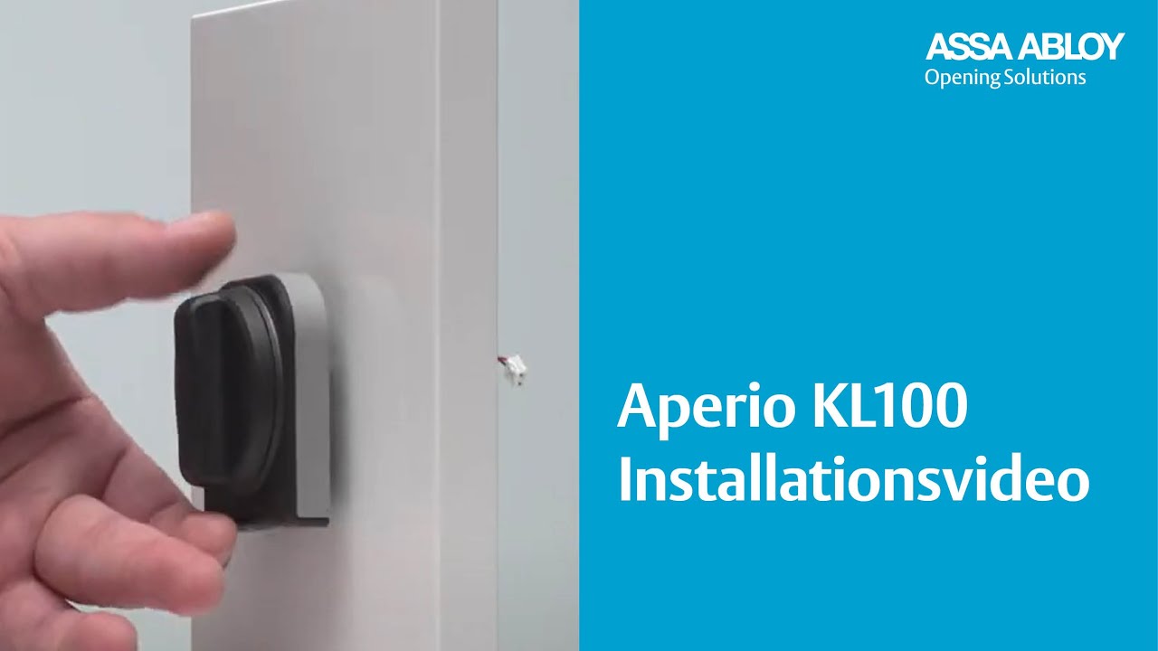 Aperio KL100 Installationsvideo