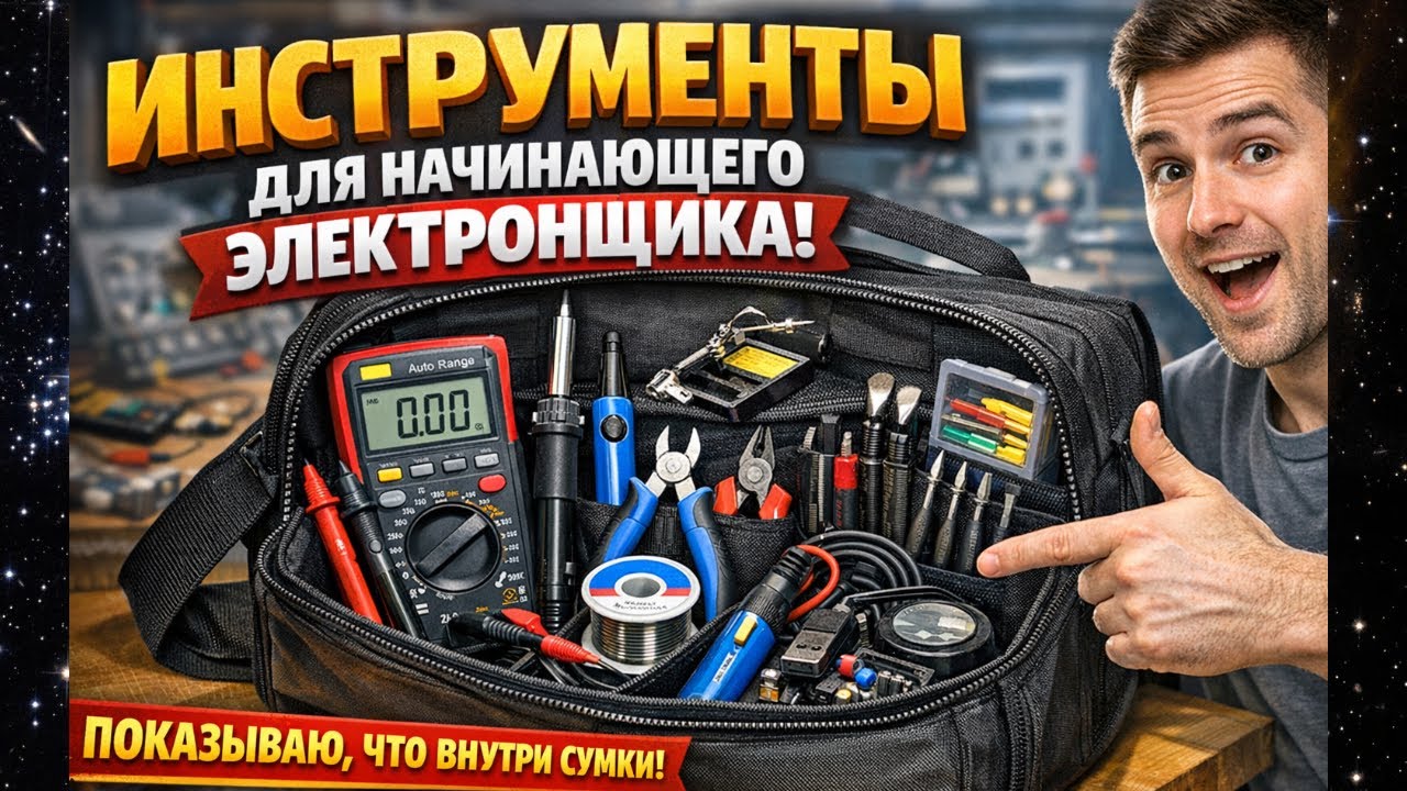 Инструменты для начинающего электронщика с Temu