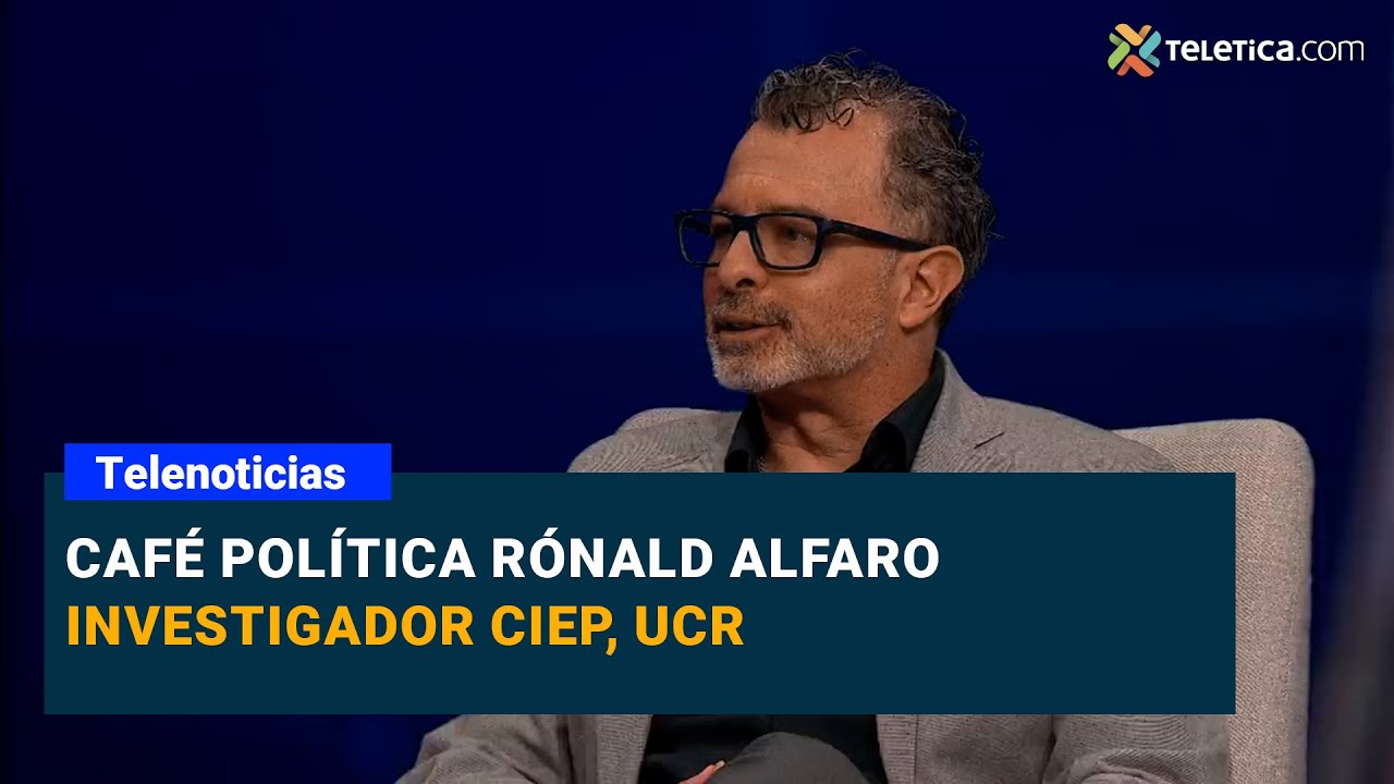 Café Política Rónald Alfaro, Investigador CIEP, UCR