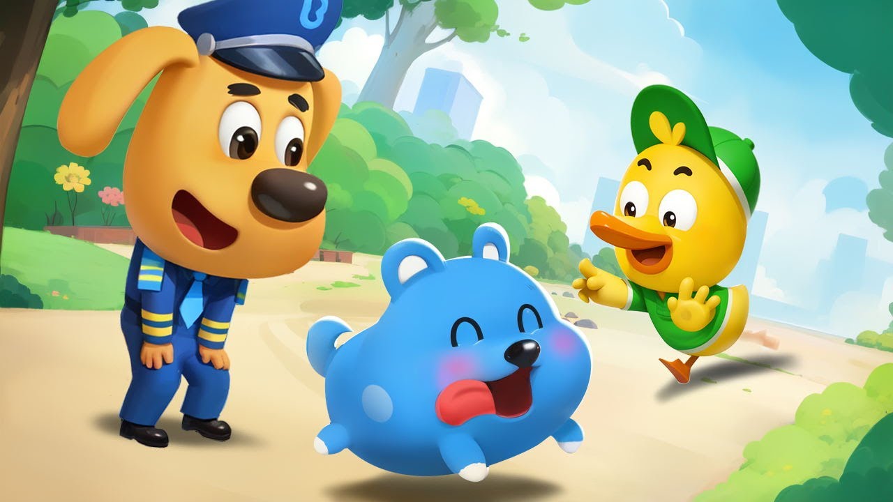 Don't Follow Unfamiliar Pets | Safety Tips | Kids Cartoons | Sheriff Labrador