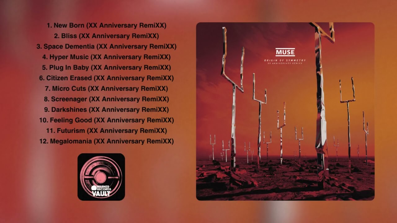 Muse - Origin of Symmetry XXAnniversaryRemiXX (Full Album)