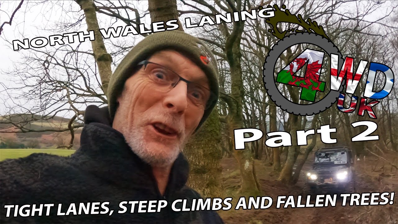 NORTH WALES GREEN LANES PART 2 | tough climbs, damaged trucks + more trees | Disco 2 Def 90 | 4WD UK