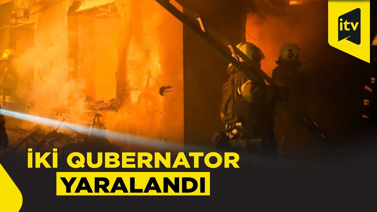 Rusiya Odessaya dronlarla zərbə endirdi: Şəhər alova büründü
