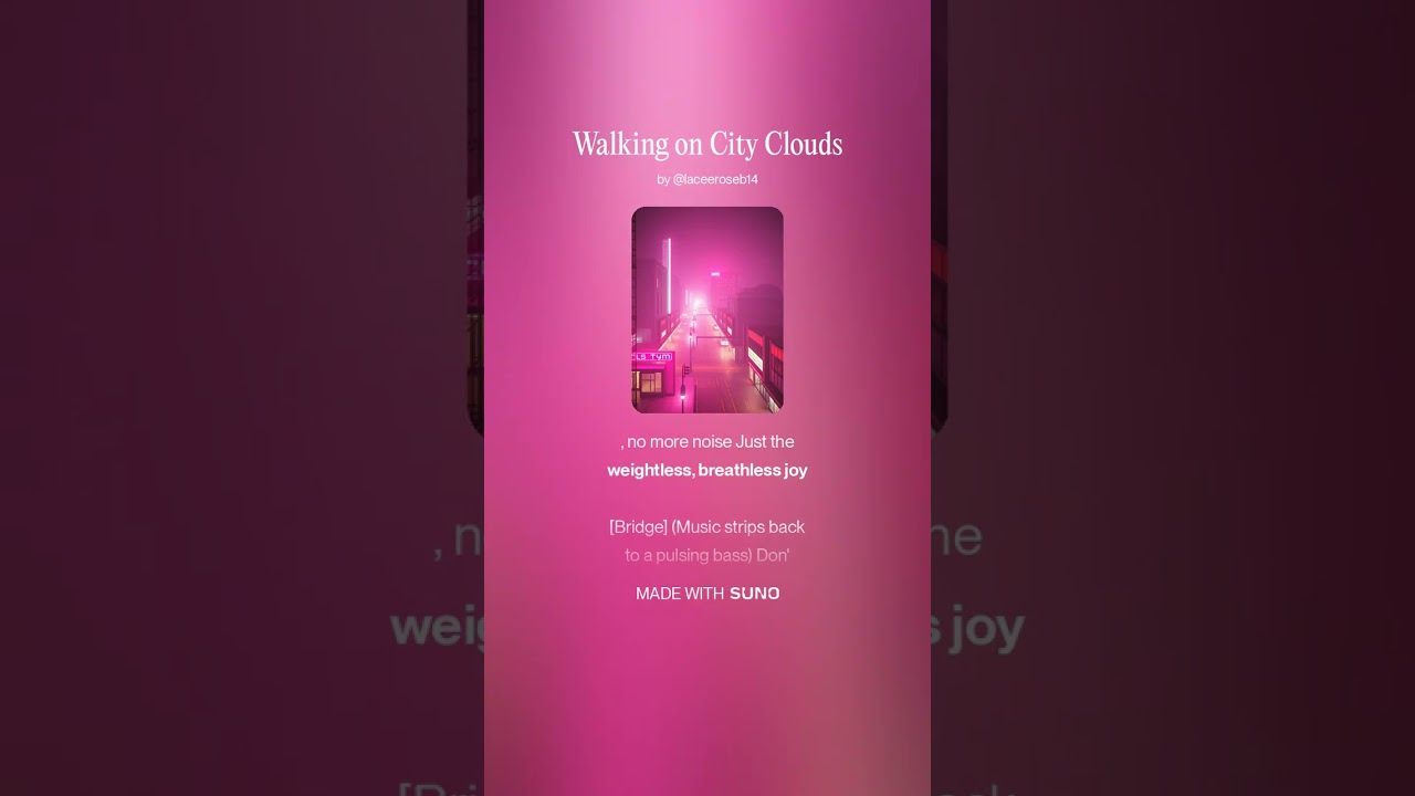 Walking on City Clouds