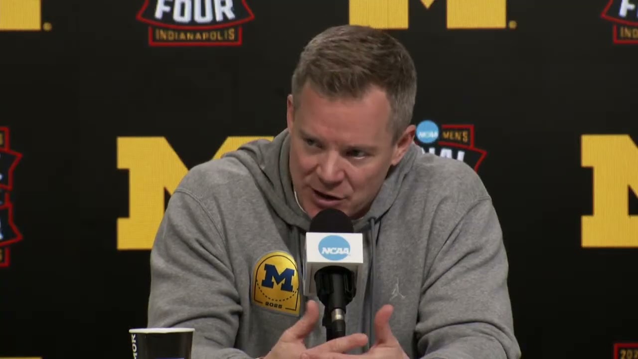 Michigan Pregame Press Conference (2026 Men's Final Four)