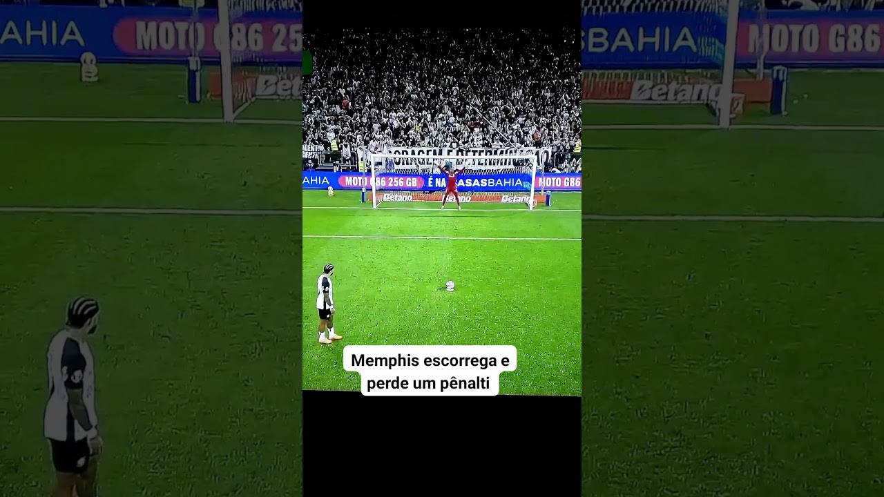 Memphis escorrega e perdeu o p&ecirc;nalti x Palmeiras