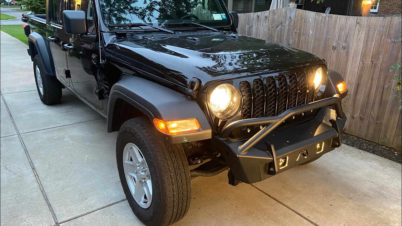 Fab Fours Stubby Bumper JT JL