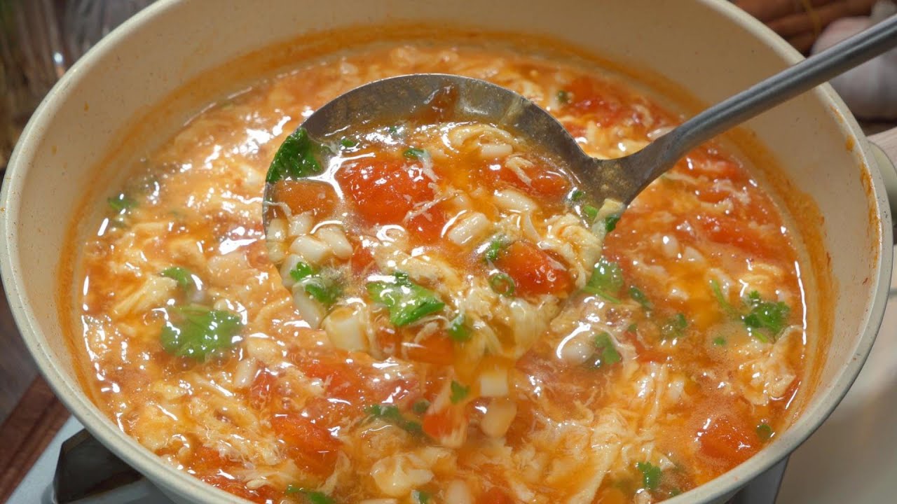 Tomato Egg Soup: Boost Your Immunity with This Soup
