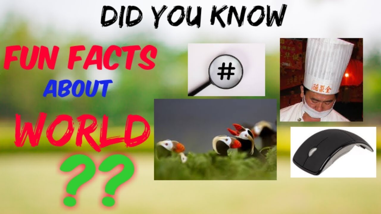 FUN FACTS ABOUT THE WORLD | दुनिया के बारे में मजेदार तथ्य पता है | ArhamWani