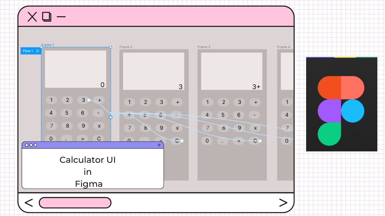 Calculator UI in Figma