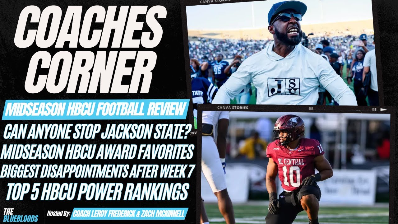 Midseason HBCU Football Review | Top 5 HBCU Power Rankings | Can Anyone Stop JSU? | The Bluebloods