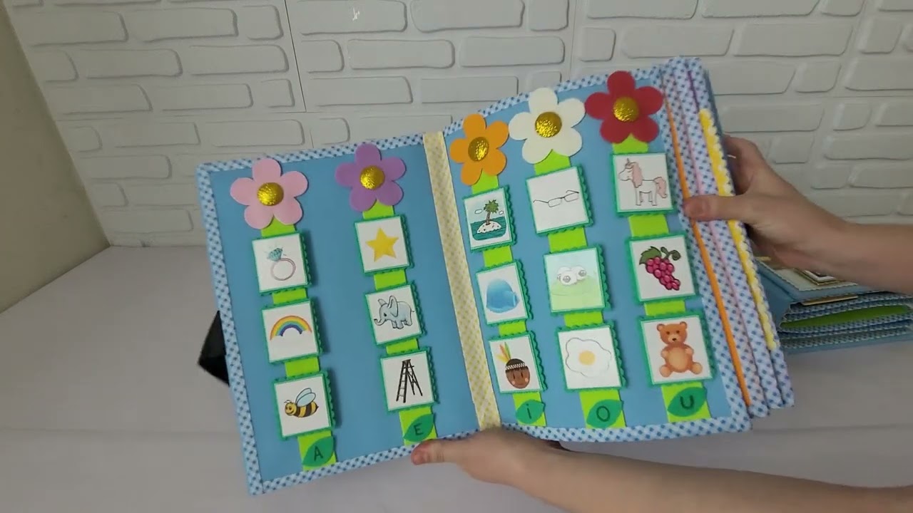 Livros sensoriais com atividades para crianças, livro sensorial em eva personalizado