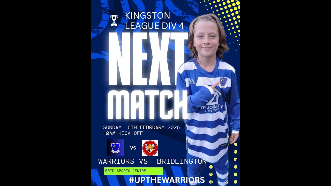 Hall Road Rangers Warriors V Bridlington Town FC Rovers