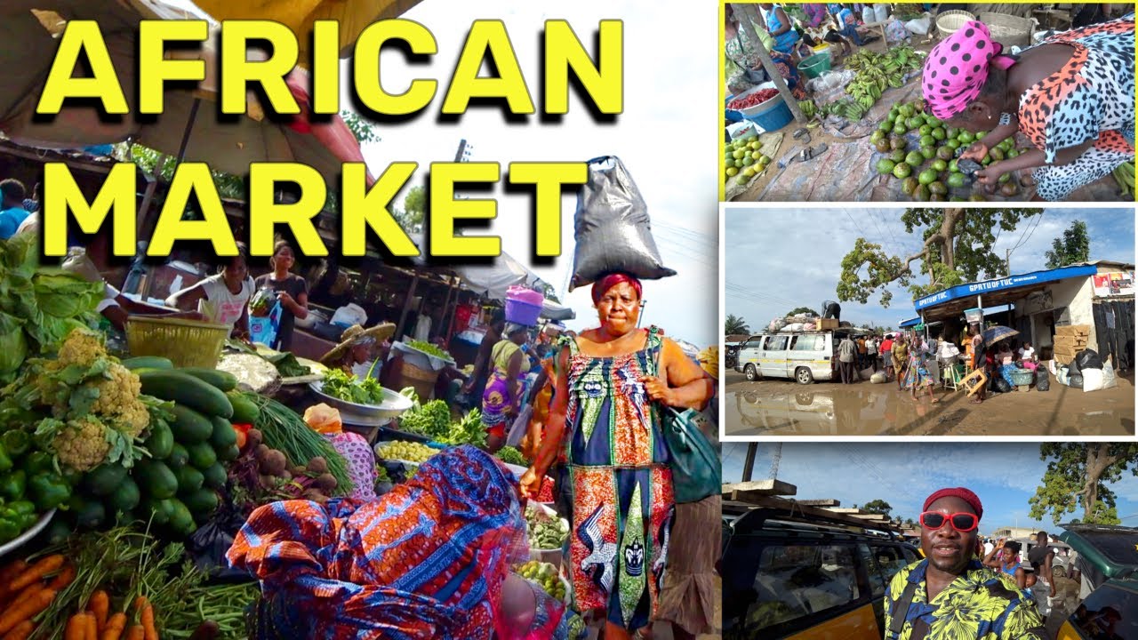 Denu Market Day: BUSY OPEN AFRICAN STREET MARKET / COMPLETE TOUR/ VOLTA REGION, GHANA