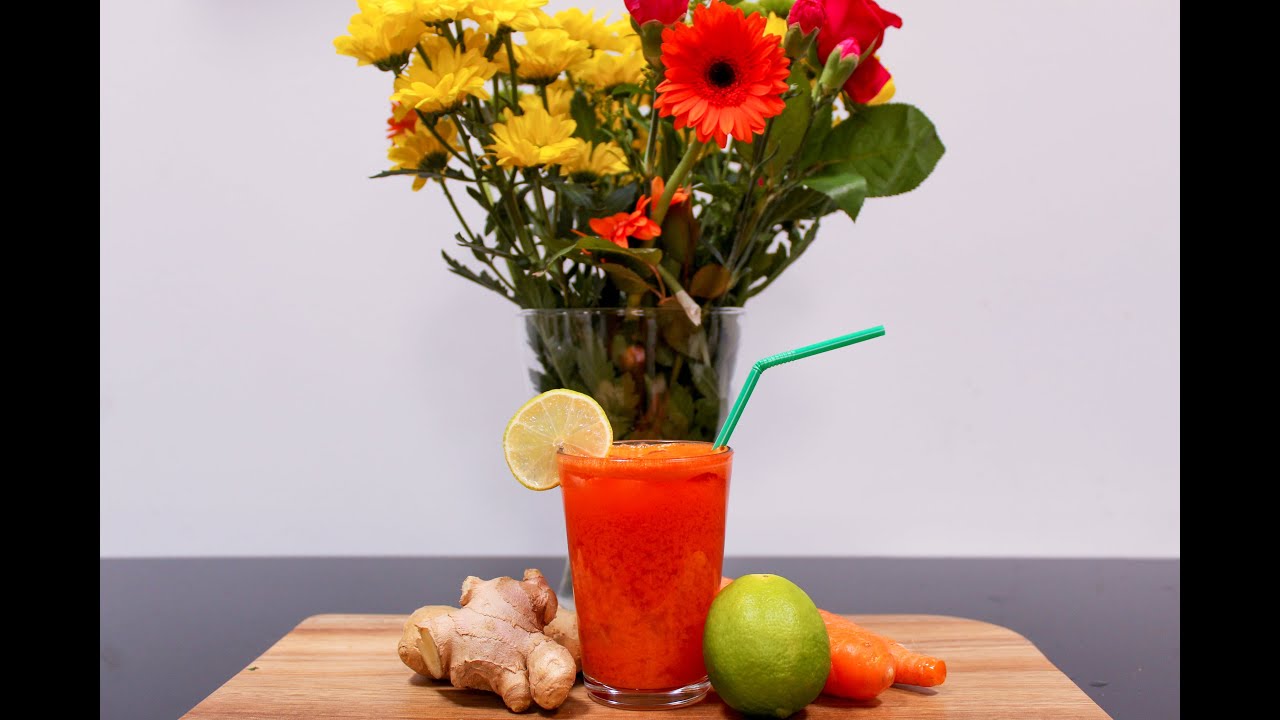 Carrot, Ginger & Lime Juice