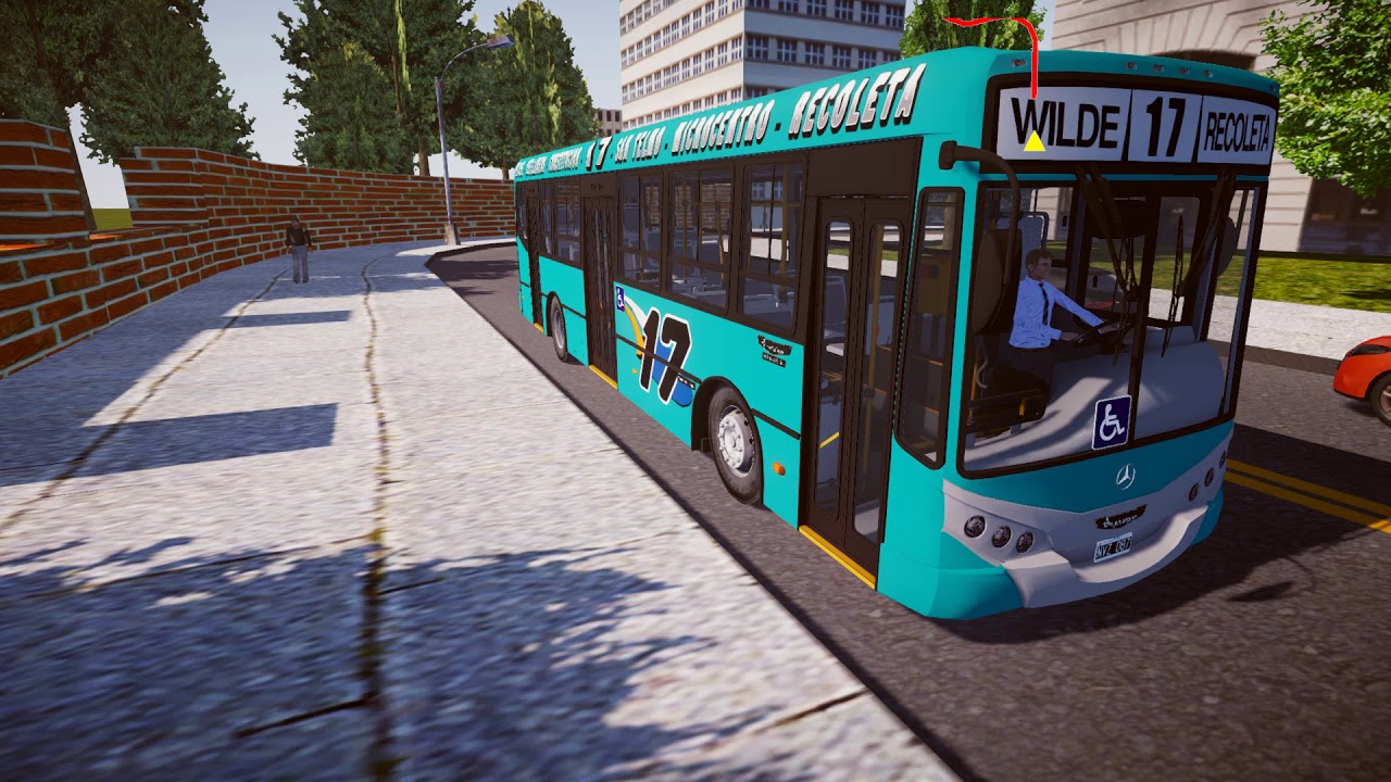 Proton Bus Simulator - Animation at the doors of Metalpar Iguazu (Ikarus Style)