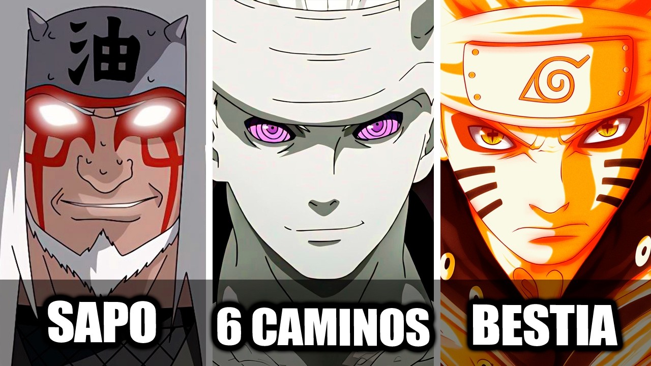 Top 10 MODO SABIO más PODEROSOS en NARUTO y BORUTO