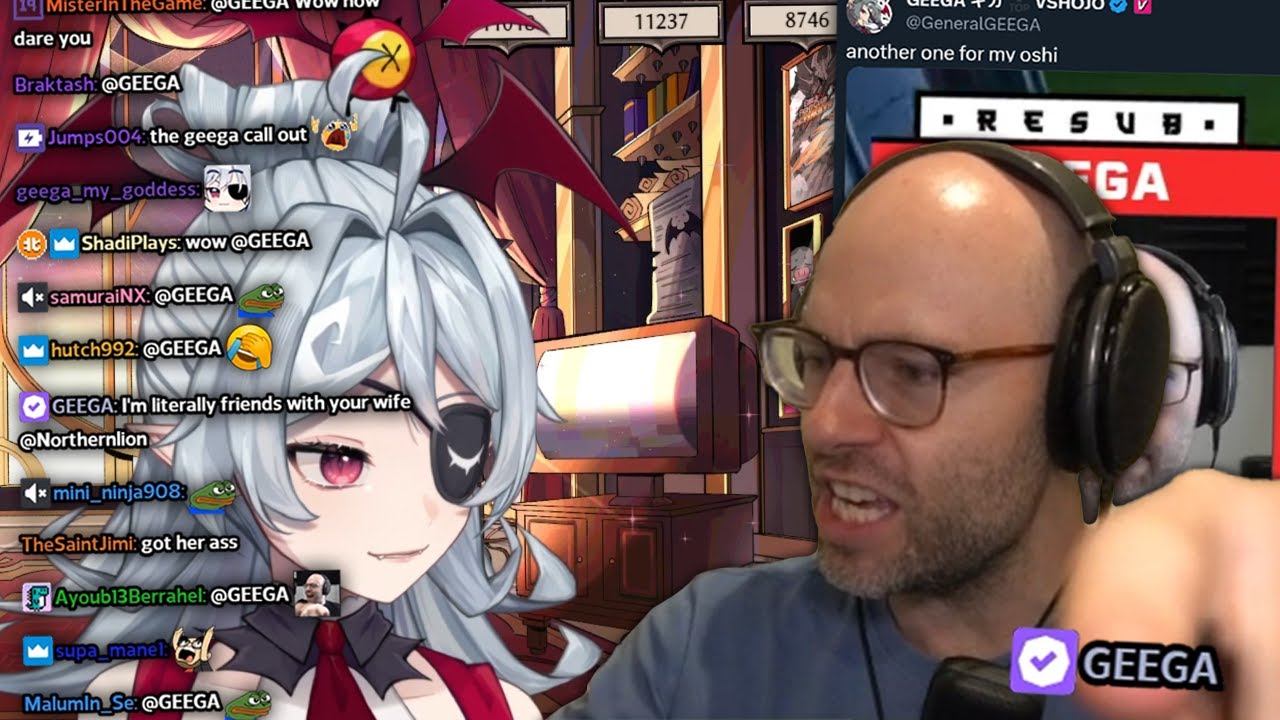 Northernlion notices a vtuber in chat