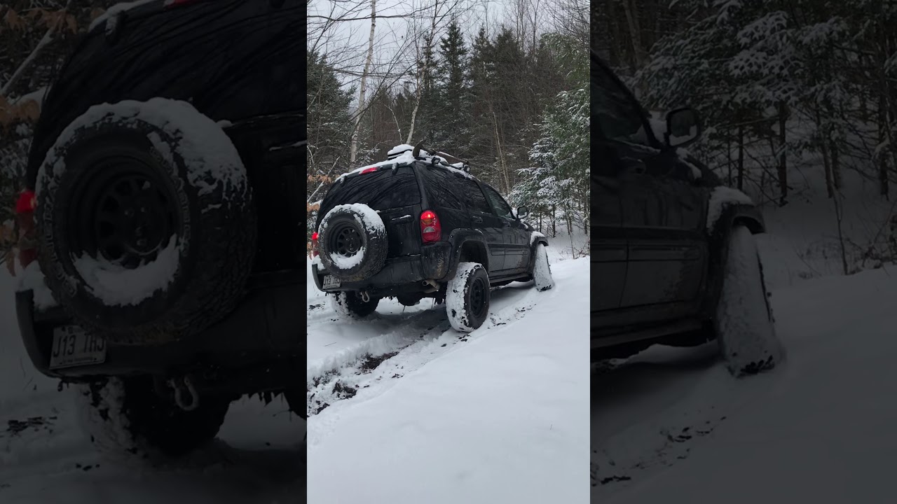 Jeep Liberty KJ and TJ trail action in canada