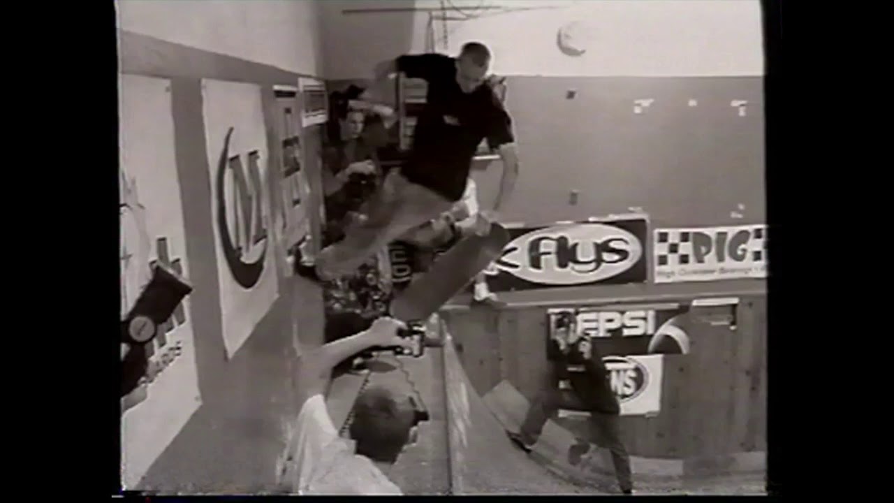 Mike Vallely - European Contest circuit 1997