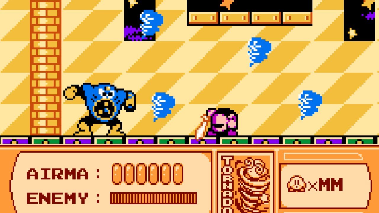 Meta Knight (Kirby) VS Mega Man Bosses | CPU Battle