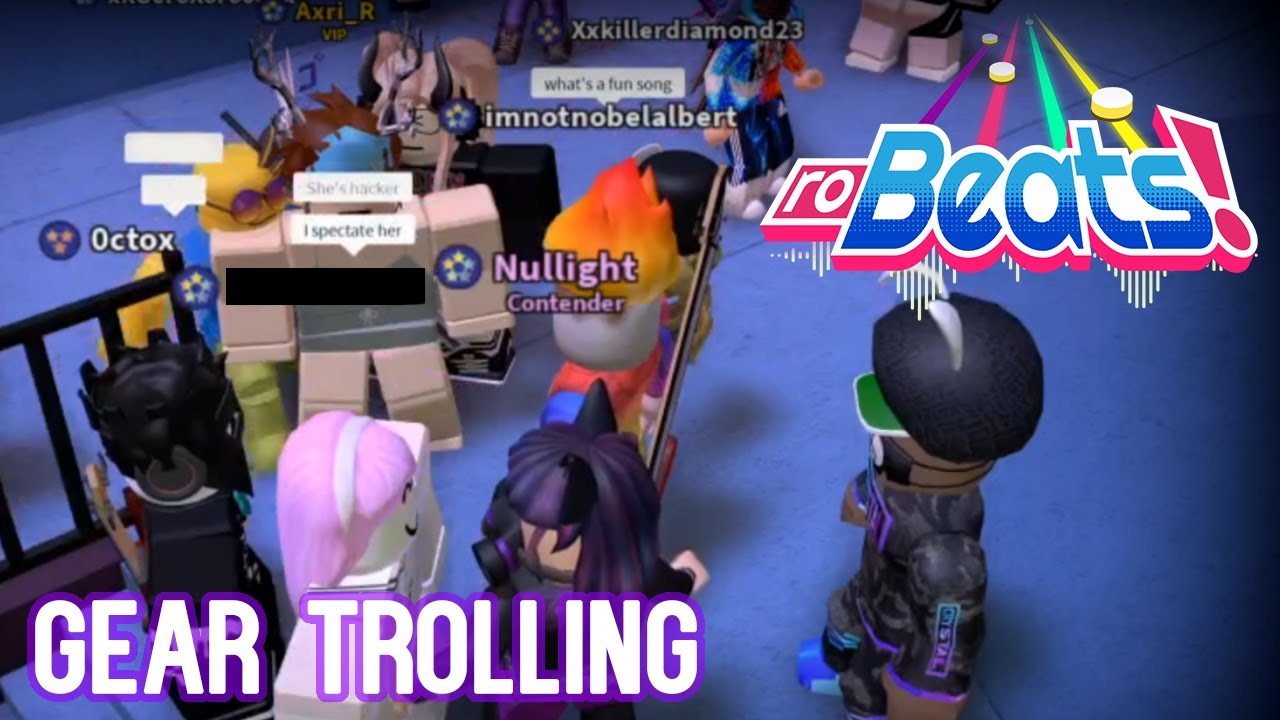Never Losing Combo Again - RoBeats Gear Trolling / Absurd Builds