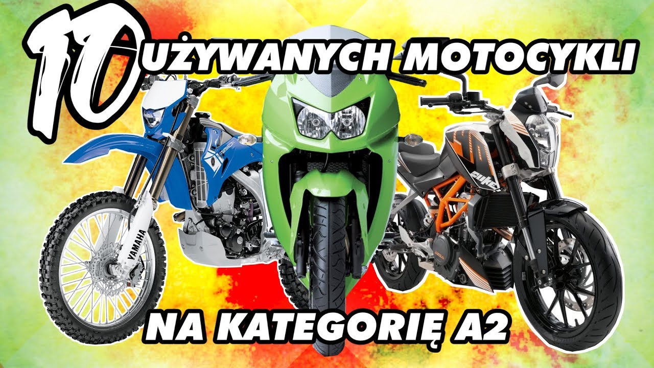 10 Używanych Motocykli na A2. Jaka Cena? Yamaha, Ninja, Duke?
