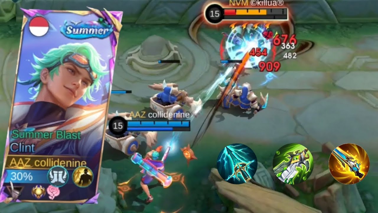 CLINT SAVAGE + INSANE DAMAGE! 😳 | Mobile Legends Highlights
