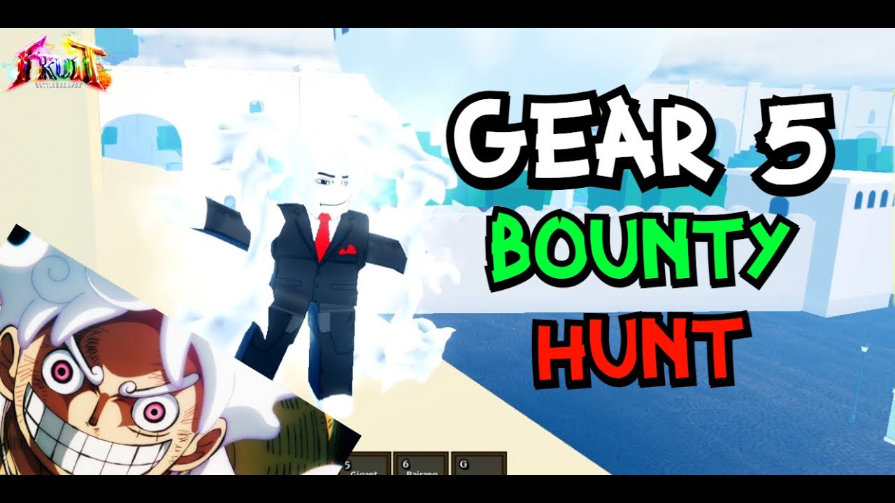 Gear 5 Nika Fruit Bounty Hunting (Fruit Battlegrounds)