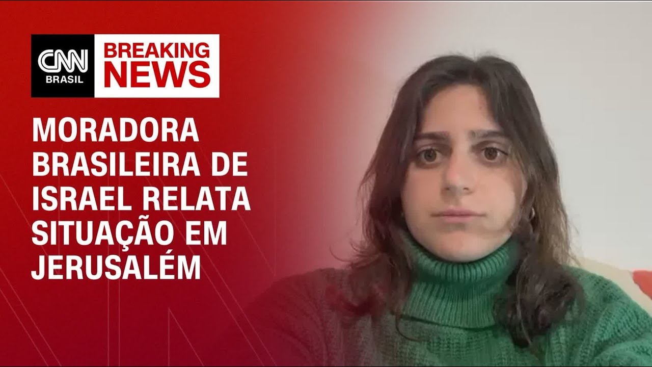 Advogada brasileira relata situação após ataques do Irã em Jerusalém | AGORA CNN