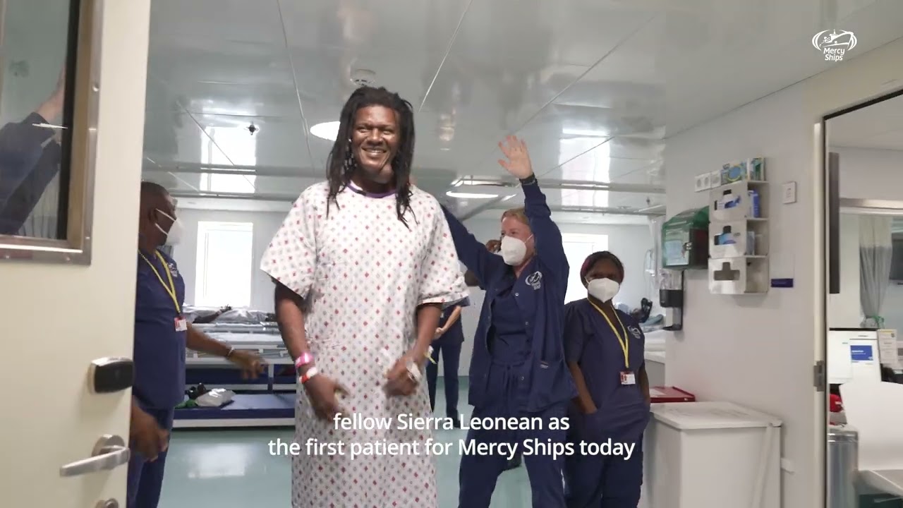 First Patient Surgery in Sierra Leone | Mercy Ships