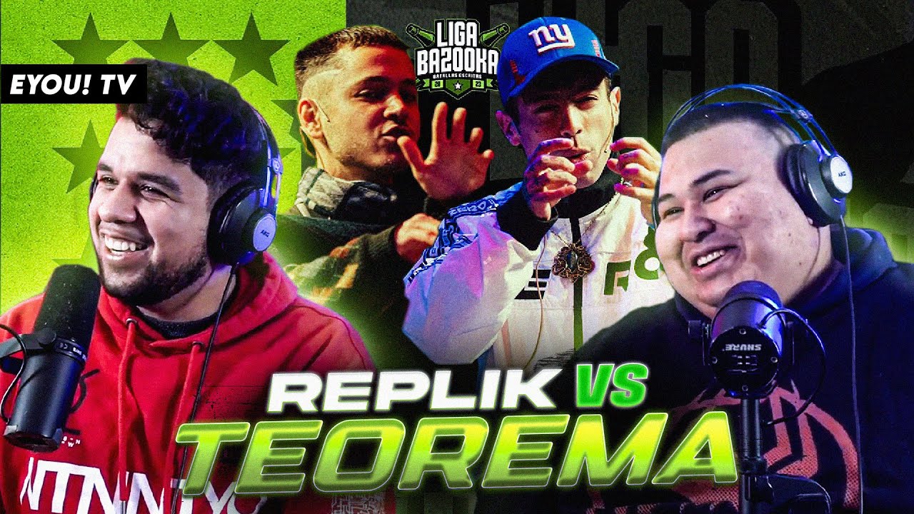 EYOU TV REACCIONA A TEOREMA vs REPLIK! - Jony Beltrán y Tess La