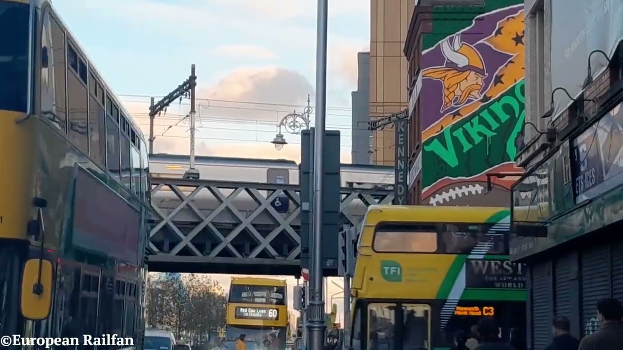 Irish Rail & DART trains in and around Dublin (November)