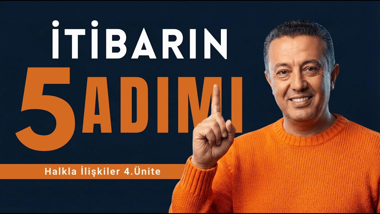 Neden Bazı Markalar Batmaz? İtibarın 5 Görünmez Sütunu | AÖF Halkla İlişkiler 4.Ünite Özeti