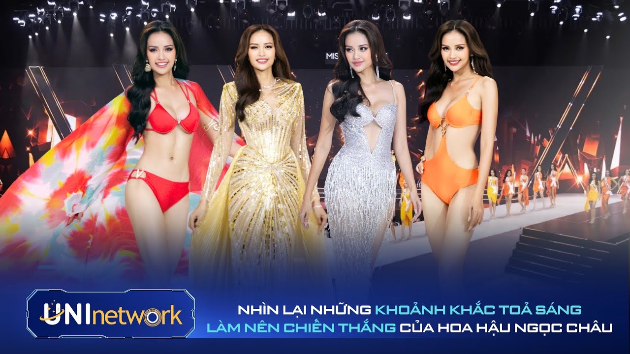 Những KHOẢNH KHẮC TOẢ SÁNG làm nên chiến thắng của Ngọc Châu tại Hoa Hậu Hoàn Vũ Việt Nam 2022