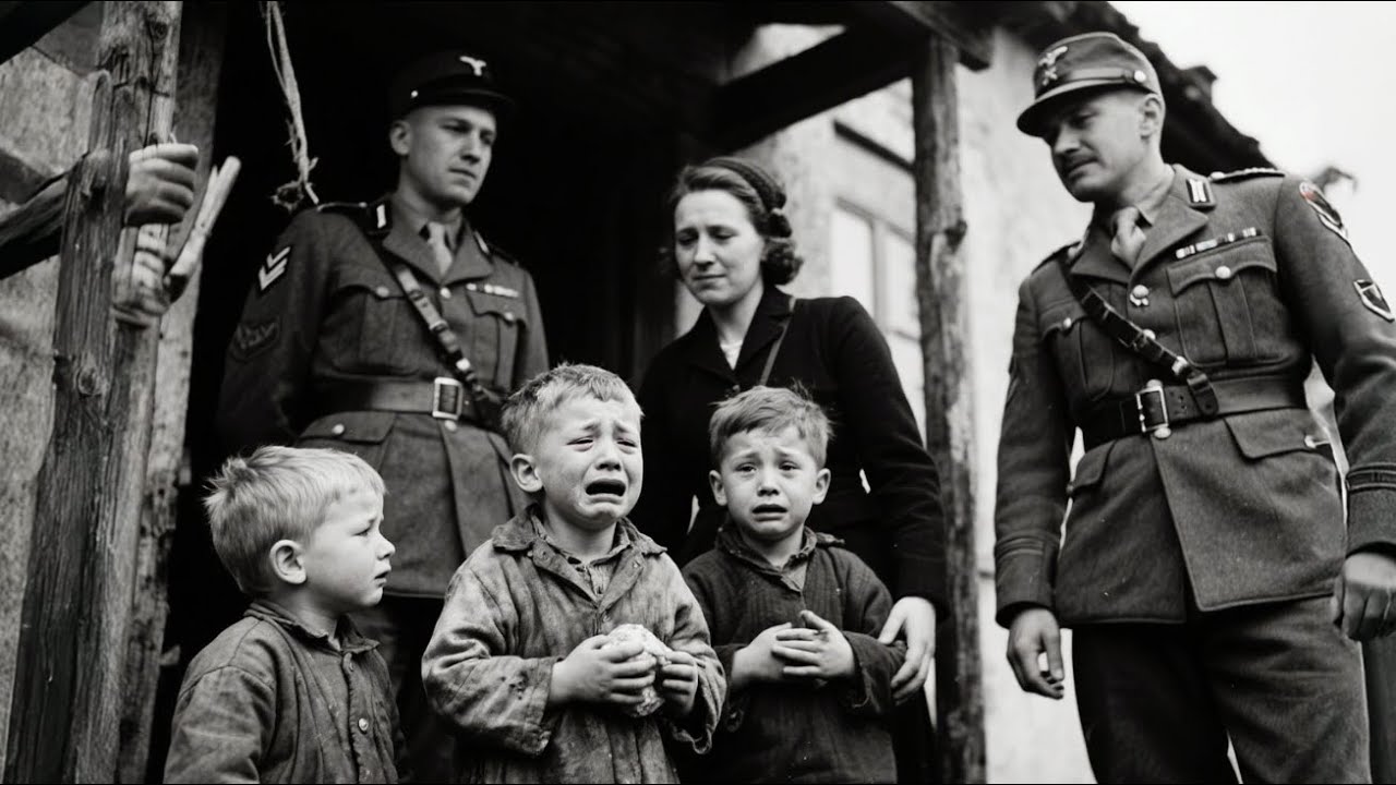 German Families Broke Down When U.S. Soldiers Saved Their Children from Starvation