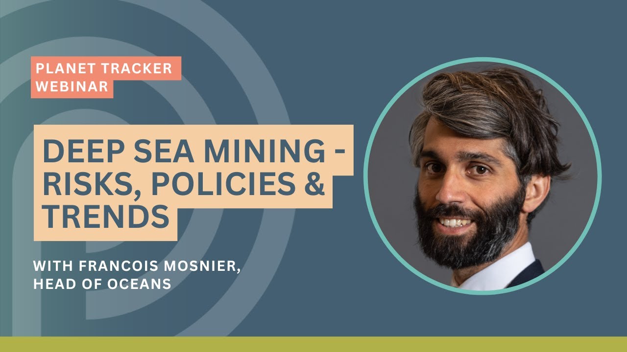 Deep Sea Mining - Risks, Policies & Trends