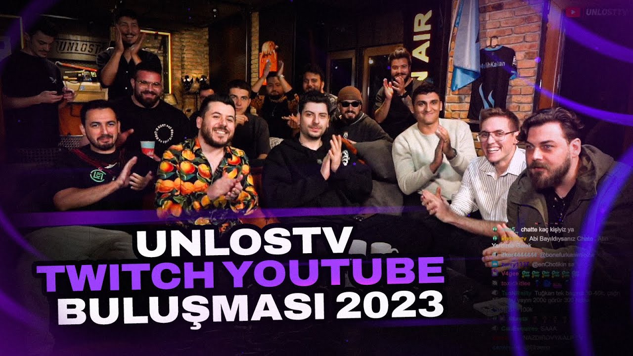 UNLOSTV TWITCH YOUTUBE T&Uuml;RKİYE TOPLANTISI 2023 FULL 🔴[Elraenn, Hype, Tuna, Eray, Charm, Uberk, KCP]
