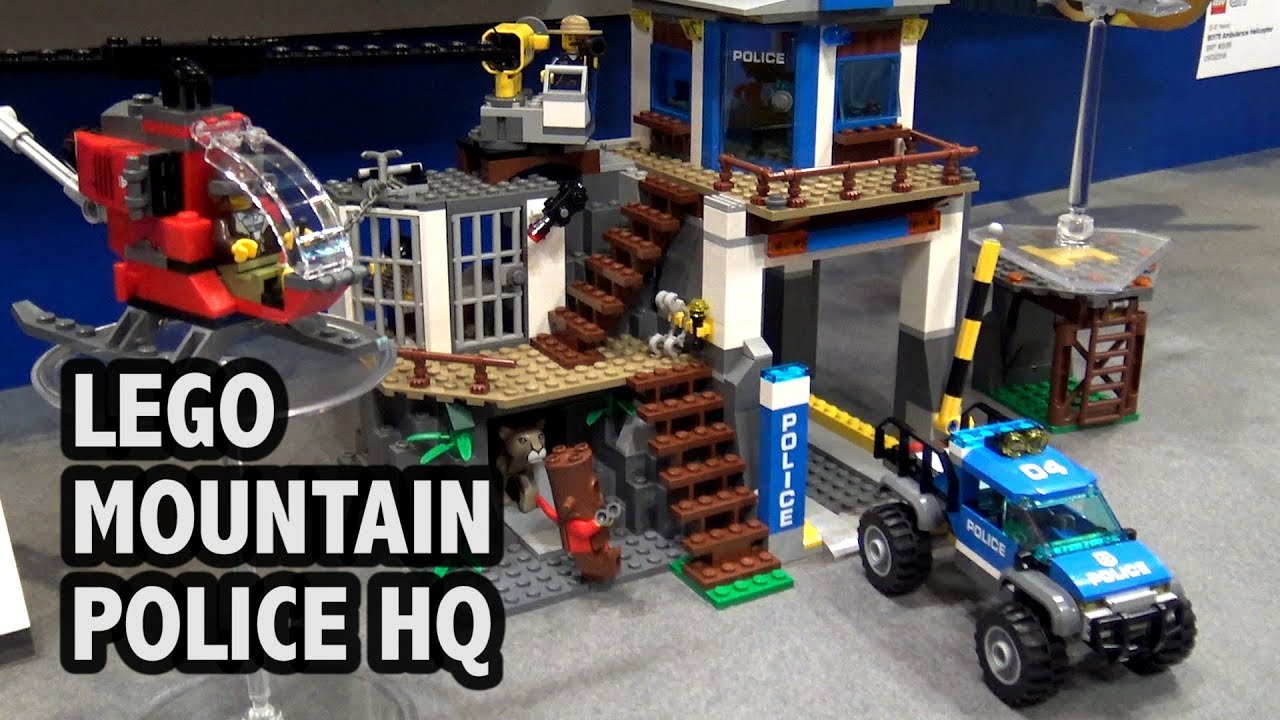 LEGO Mountain Police Headquarters 60174 | New York Toy Fair 2018
