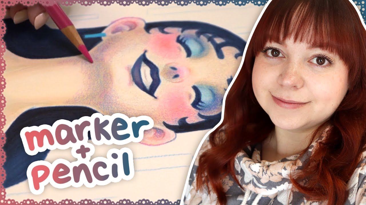 Marker & Pencil Art - LIVE