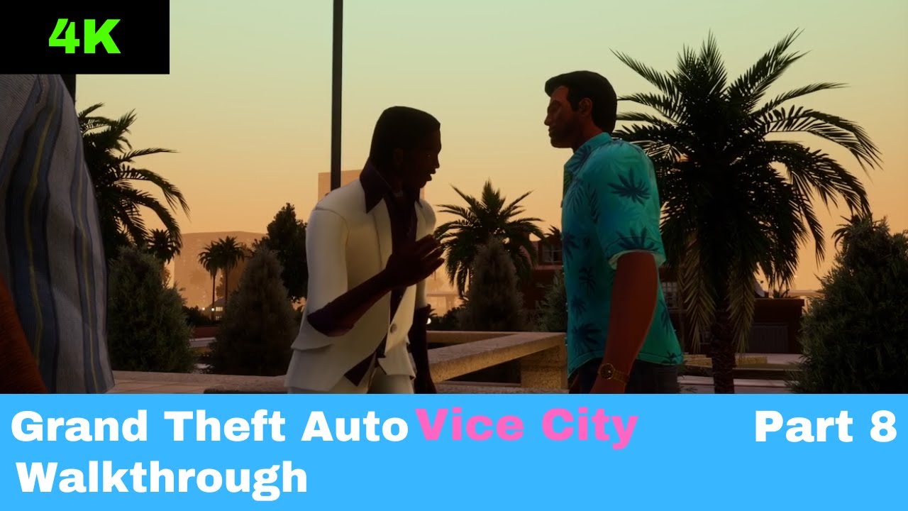 Grand Theft Auto Vice City Walkthrough Part 8 - (Xbox Series X) HD 4K60FPS (No Commentary)