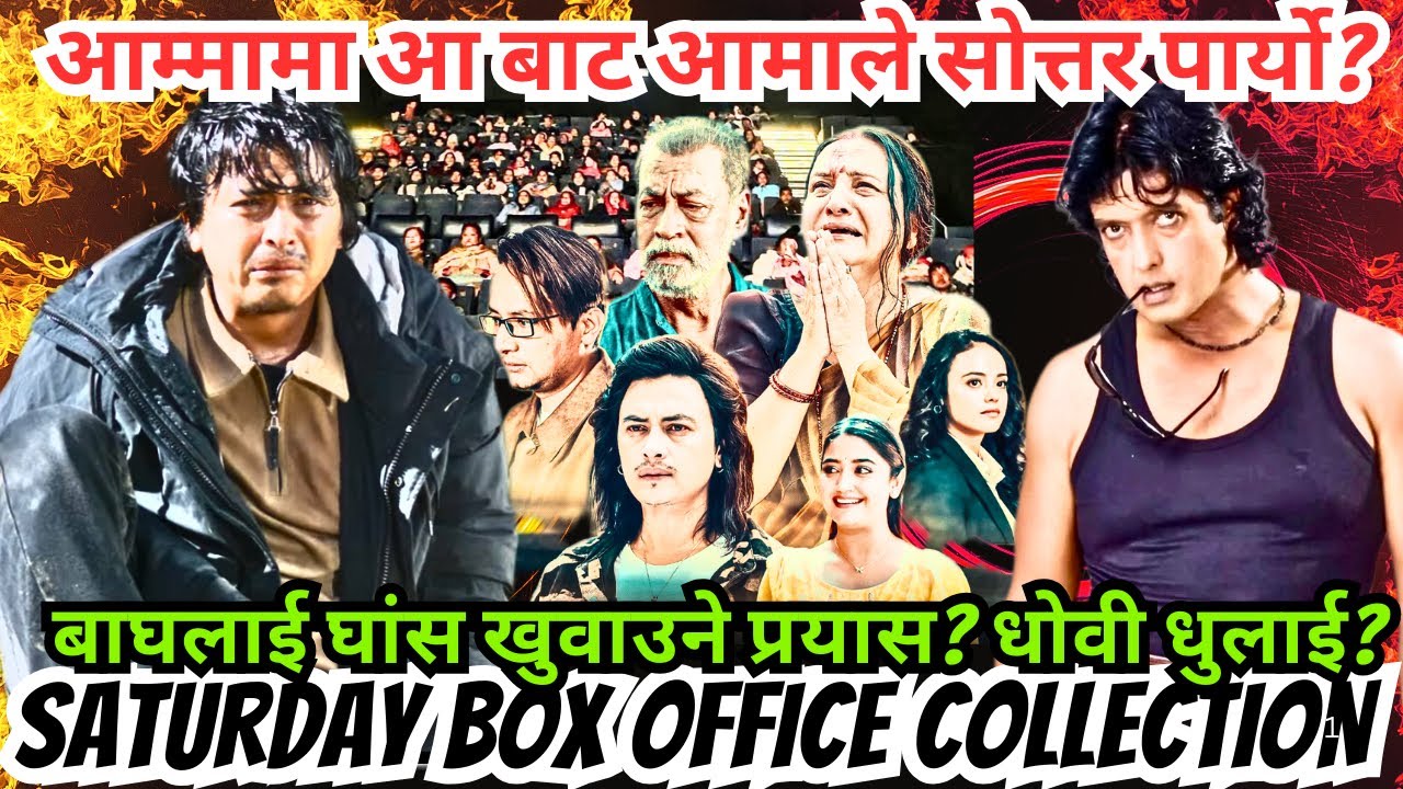 आम्मामा आ बाट आमाले सोत्तर पार्यो? बाघलाई घांस खुवाउने प्रयास? Aa Baata Aama Saturday Collection