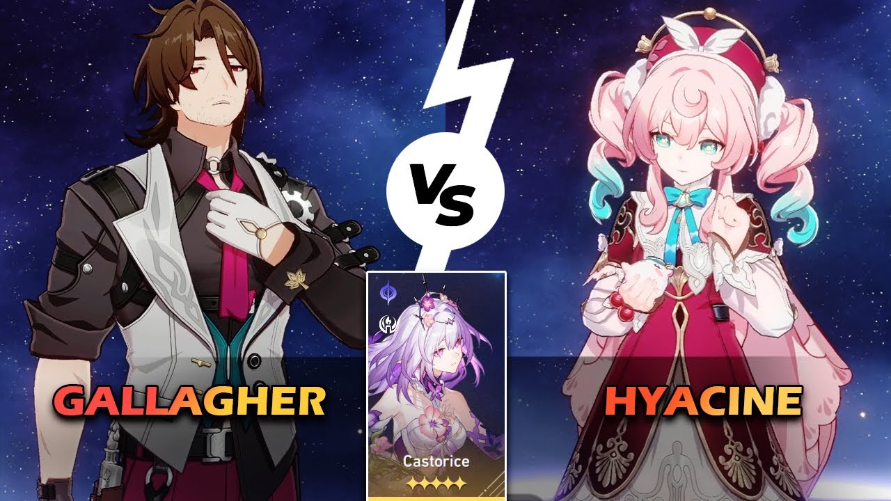 E6 Gallagher vs E0 Hyacine x E0 Castorice | Comparison | MOC12 | HSR | V3.3 |