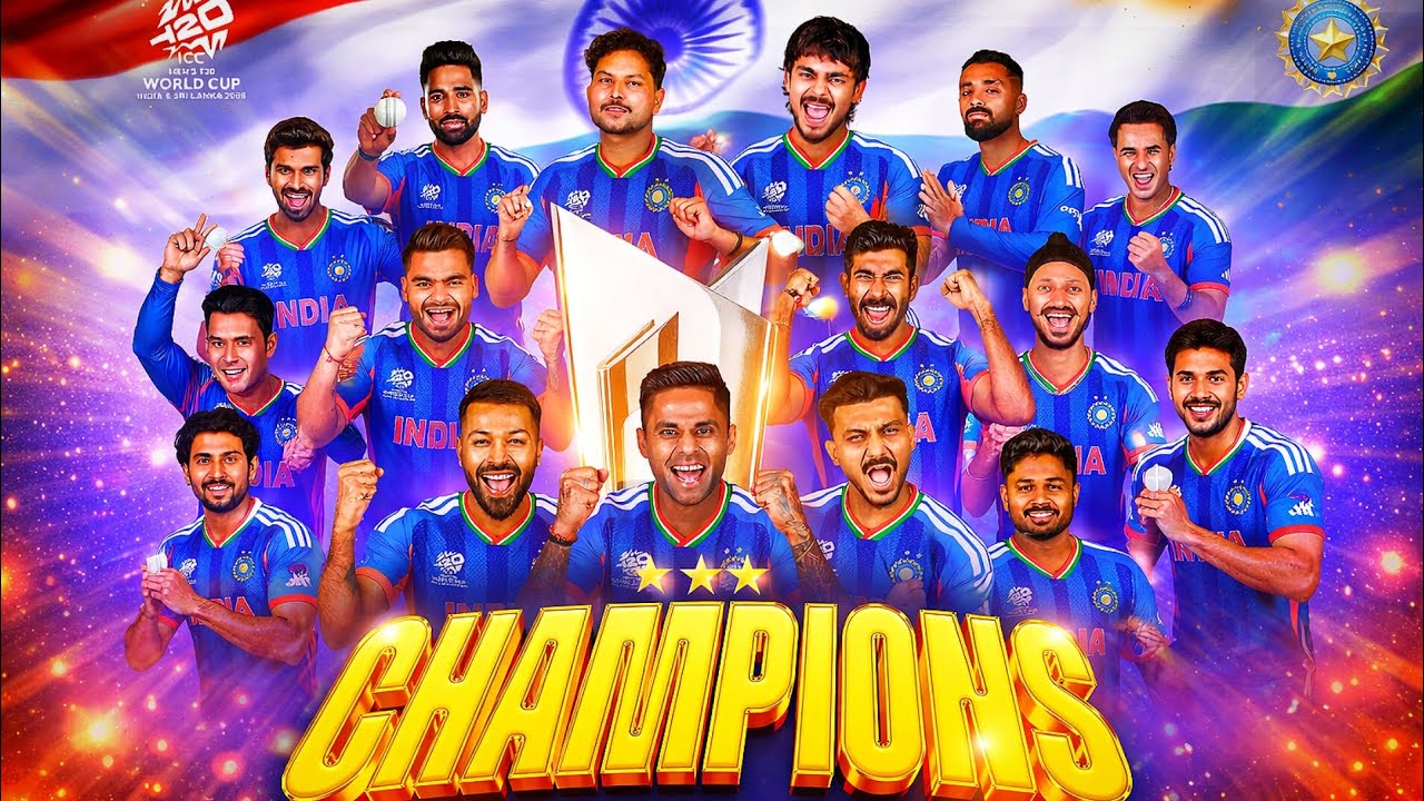 India T20 World Cup 2026 Victory Song 🇮🇳 | ICC Official Song | Team India World Cup Song